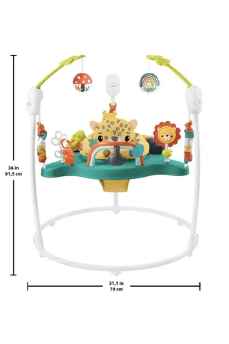 Yoqimli Leopard Jumperoo Hnd47 - FISHER PRICE (1)