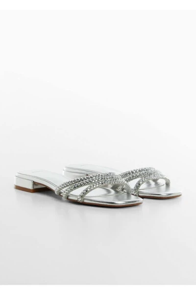 Yorqin bantli sandal - MANGO