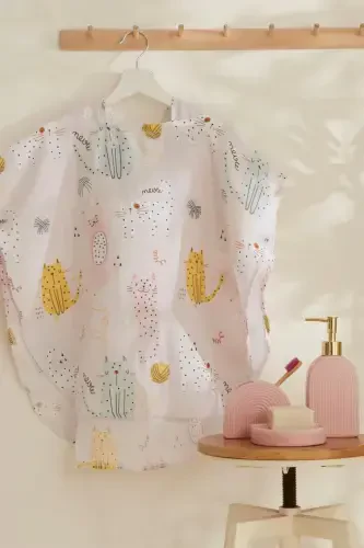 Young Crazy Cats Муслиновое Пончо 2/4 Года - 1