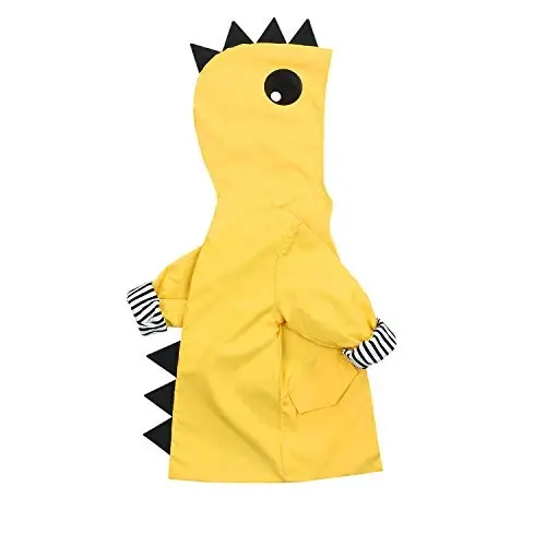 YOUNGER TREE Toddler Baby Boy Girl Duck Raincoat Cute Cartoon Hoodie Zipper Coat Outfit - 1