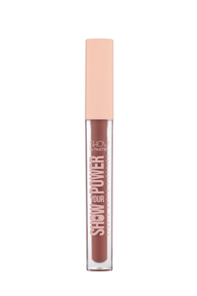 Show Your Power Liquid Matte Lipstick - Likit Mat Ruj 603 - Kahve - 6