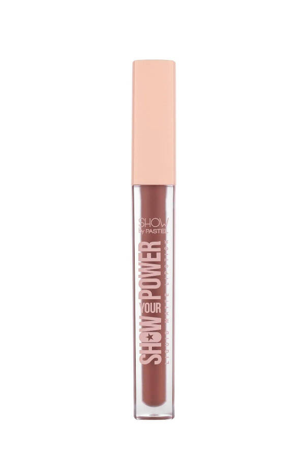 Show Your Power Liquid Matte Lipstick - Likit Mat Ruj 603 - Kahve - 12