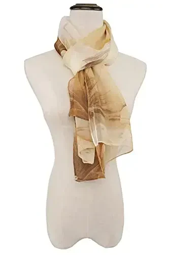 YOUR SMILE Ladies/Women's Lightweight Floral Print/Solid Color aralash ro'mol bahor yoz mavsumi uchun - 3