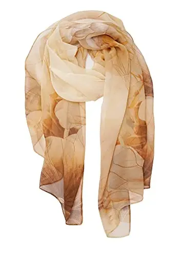 YOUR SMILE Ladies/Women's Lightweight Floral Print/Solid Color aralash ro'mol bahor yoz mavsumi uchun 