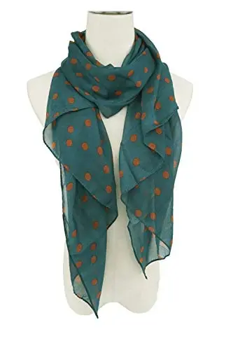 YOUR SMILE Ladies/Women's Lightweight Floral Print/Solid Color aralash sharf bahor yoz mavsumi uchun - YOUR (1)