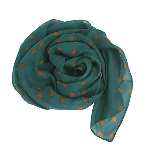 YOUR SMILE Ladies/Women's Lightweight Floral Print/Solid Color aralash sharf bahor yoz mavsumi uchun - 3