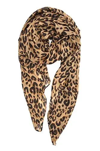 YOUR SMILE Ladies/Women's Lightweight Floral Print/Solid Color mixture Bahor-yoz mavsumi uchun ro'mol sharf - 1