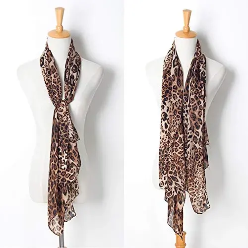 YOUR SMILE Ladies/Women's Lightweight Floral Print/Solid Color mixture Bahor-yoz mavsumi uchun ro'mol sharf - 3