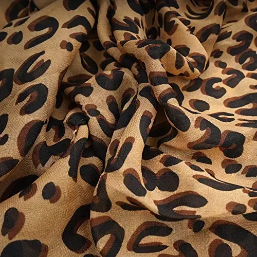 YOUR SMILE Ladies/Women's Lightweight Floral Print/Solid Color mixture Bahor-yoz mavsumi uchun ro'mol sharf - 4