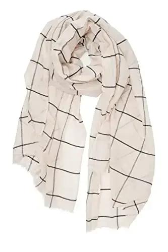 YOUR SMILE Ladies/Women's Lightweight Floral Print/Solid Color mixture Shawl Scarf For Spring Summer season - YOUR (1)