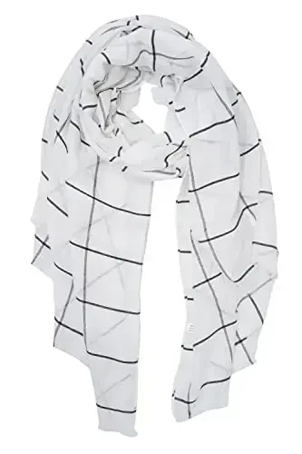 YOUR SMILE Ladies/Women's Lightweight Floral Print/Solid Color mixture Shawl Scarf For Spring Summer season - YOUR