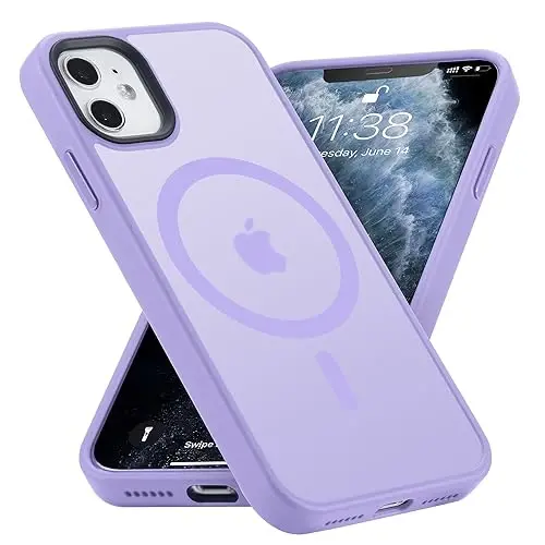 Yriklso Strong Magnetic Case for iPhone 11 [Compatibilty with MagSafe] Protective Shockproof Cover Phone Case for iPhone 11 6.1