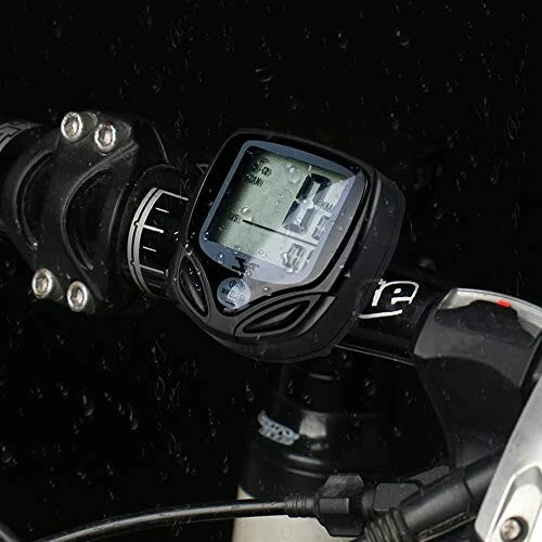 YS SY Bicycle Speedometer and Odometer Wireless Waterproof Cycle Bike Computer with LCD Display & Multi-Functions - 5