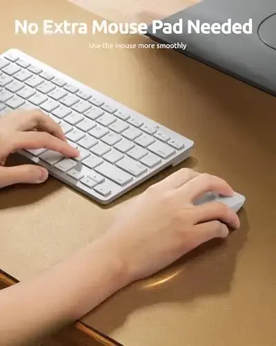 YSAGi Charm Desk Protector, Ofis Mat, Katta sichqoncha mat, Sirpanmaydigan PU charm qopqoq, Noutbuk yostig'i, Ofis va uy uchun suv o'tkazmaydigan yozuv yostig'i (Bronza, 31,5