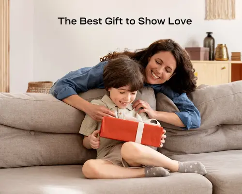 Mini Projector, Native 720P Support 1080P, Eye-Protection, HDMI/USB Portable for Kids Gift - 3