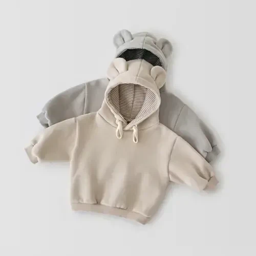 YTDSCS Girls Boys Tracksuit Clothes Outfits for Toddler Kids Solid Color Pullover Hoodie Sweatshirt Jogger Pants 2-Piece Set Baby Spring Fall Sweatsuit 3M-6Y - 4