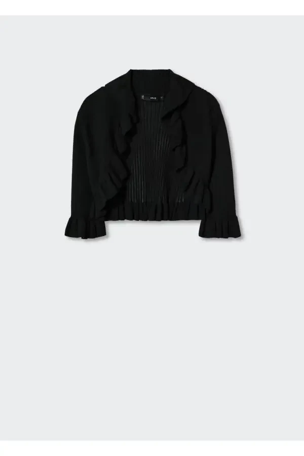 Yubka qirrali triko kurtka - 3