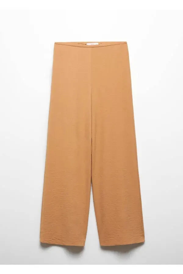 Yüksek belli wideleg pantolon - 3