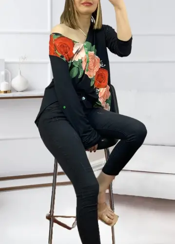 Yüksek Bel Likralı Kot Pantolon - 4