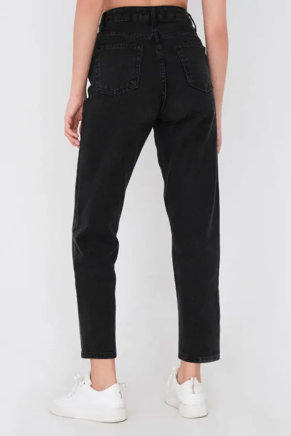 Yüksek Bel Mom Jean Pantolon Pn5862-1-pns - 5