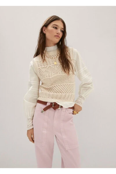 Yüksek Bel Slouchy Jean Pantolon - 7