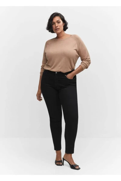 Yüksek bel skinny jean - 7