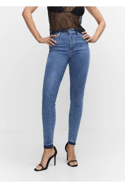 Yüksek Bel Skinny Jean - 1