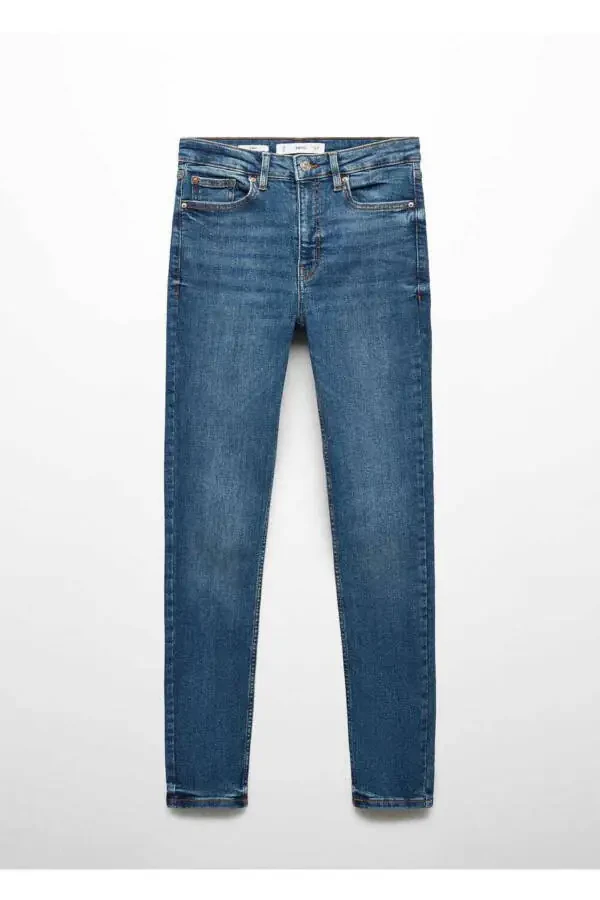 Yüksek bel skinny jean - 3