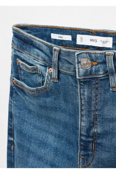 Yüksek bel skinny jean - 6