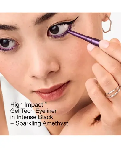 High Impact Gel Tech Eyeliner, 0.01 oz.-Sparkling Amethyst - 3
