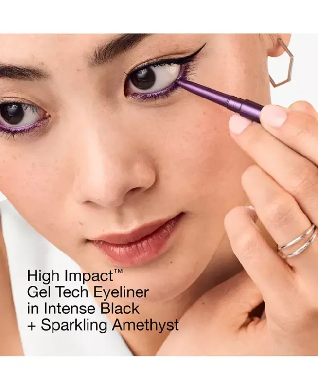 High Impact Gel Tech Eyeliner, 0.01 oz.-Sparkling Amethyst - 3