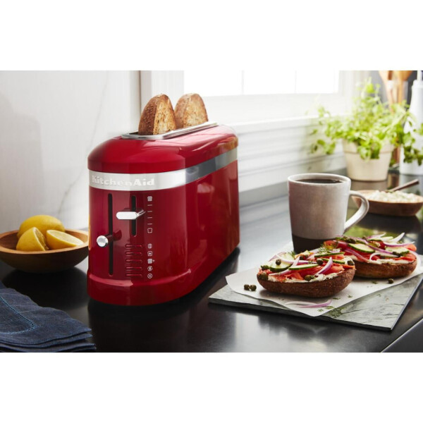 Yüksek Kaldırma Kolu ile KitchenAid 2 Dilim Uzun Yuva Toaster - KMT3115 - 8