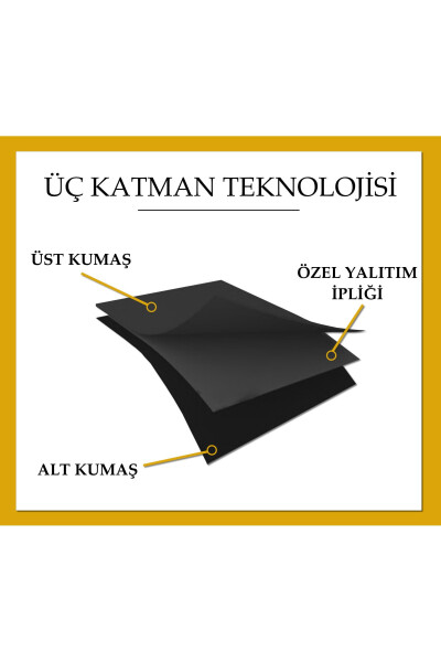 Yüksek Kalite Pudra Pembe Karartma Blackout Fon Perde Ekstrafor Büzgülü Tek Kanat - 11