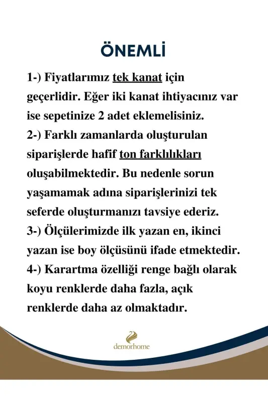 Yüksek Kalite Taş Rengi Karartma Blackout Fon Perde Ekstrafor Büzgülü Tek Kanat - TAŞ RENGİ - 8