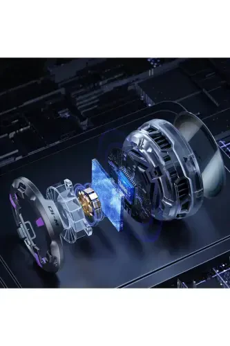 Yüksek Kaliteli iPad iPhone 15/16/16 Plus/17 Pro Max Uyumlu Kulaklık Silikon Uçlu Manyetik Mıknatslı - 8