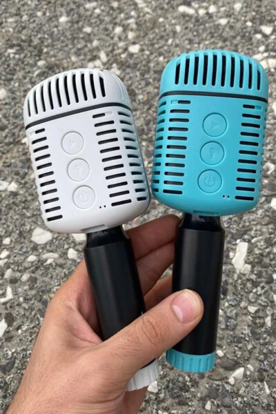 Yüksek Kaliteli Ses Kraroke Mikrofon Bluetooth Hoparlör Fm Radyo Girişli TNT-MC873 - Modazone