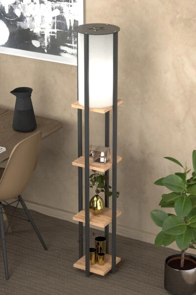 YULDUZLI RAFLI KITOBLIKLI ATLANTIK QORA LAMBADER 4001A - 4