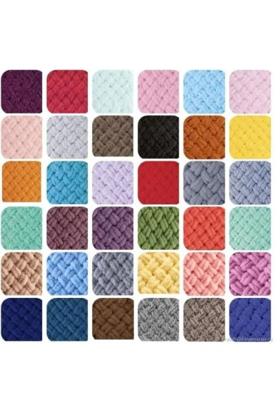 Yumuşacık El Örgüsü %100 Organik Antialerjenik Atkı/şal 25x190 Cm - 3