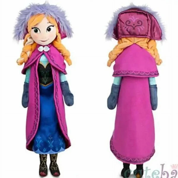 yun huifeng Frozen Queen Elsa Stuffed Animals and Plush Toys, Cotton-50CM - 3