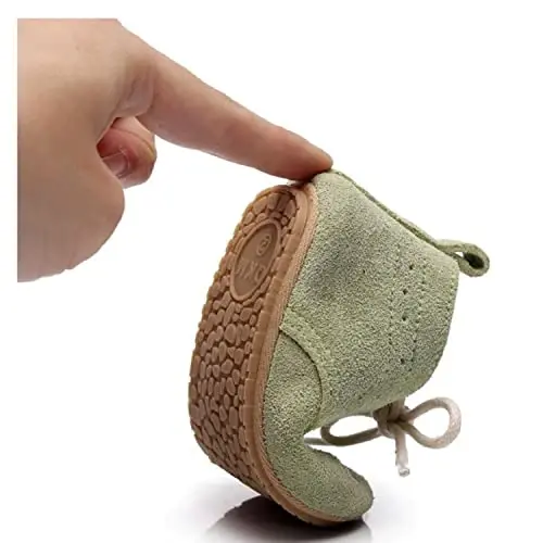 Greceen Infant Baby Boys Girls Leather Loafers Comfort Oxford Dress Wedding Shoes First Walker Outdoor Shoes Crib Shoes - 6