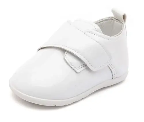 Greceen Infant Baby Boys Girls Leather Loafers Comfort Oxford Dress Wedding Shoes First Walker Outdoor Shoes Crib Shoes - 1