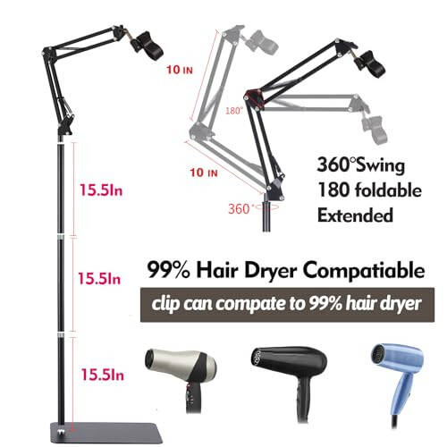 Yunhan Hair Dryer Stand - 4