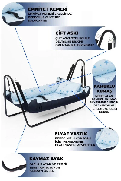 Yupiter Chaqaloq Gamogi To'q ko'k - LOOVE BEBE (1)