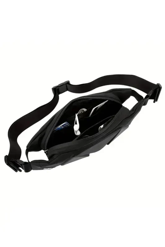 Yuppy Club Krinkıl Четырехместный через плечо Сумка для талии через плечо и спортивная сумка - черная ракушка - 3