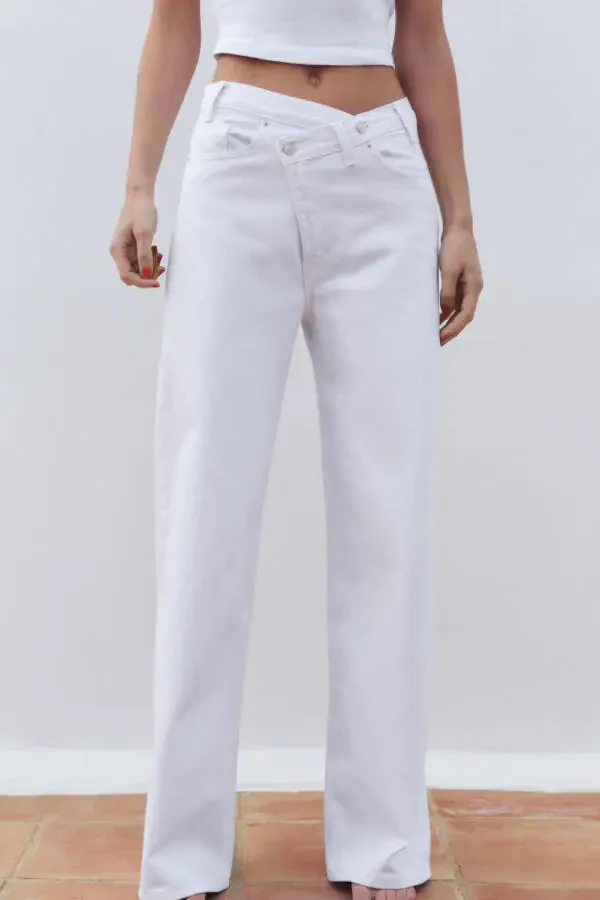 YUQORI BEL ÇAPRAZ KESIM TRF KENG PAÇA JEAN-Oq - 2