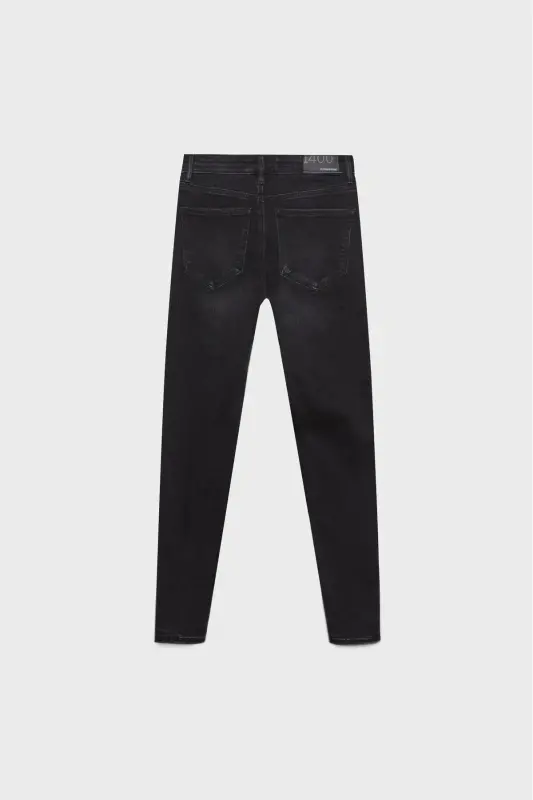 Yuqori belli tor skinny jinsi - 6