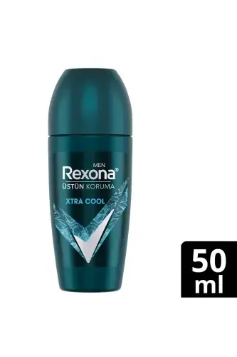Yuqori himoyali erkaklar uchun Roll On dezodorant Xtra Cool 72 soat uzluksiz himoya 50 ml - 1