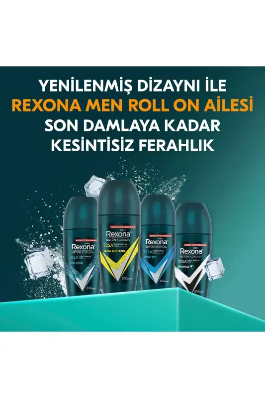 Yuqori himoyali erkaklar uchun Roll On dezodorant Xtra Cool 72 soat uzluksiz himoya 50 ml - 7