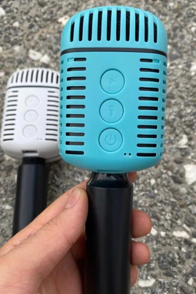 Yuqori sifatli ovozli karaoke mikrofon Bluetooth karnay - Modazone (1)