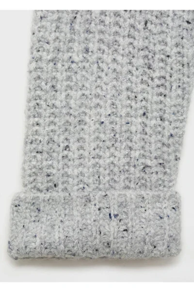 Yuqori yoqali fermuarlı sviter - 5